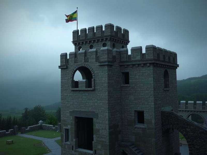 Sambhar Castle Keeper Official Cover Art - Majestic Indian Castle Defending Against Mythical Creatures